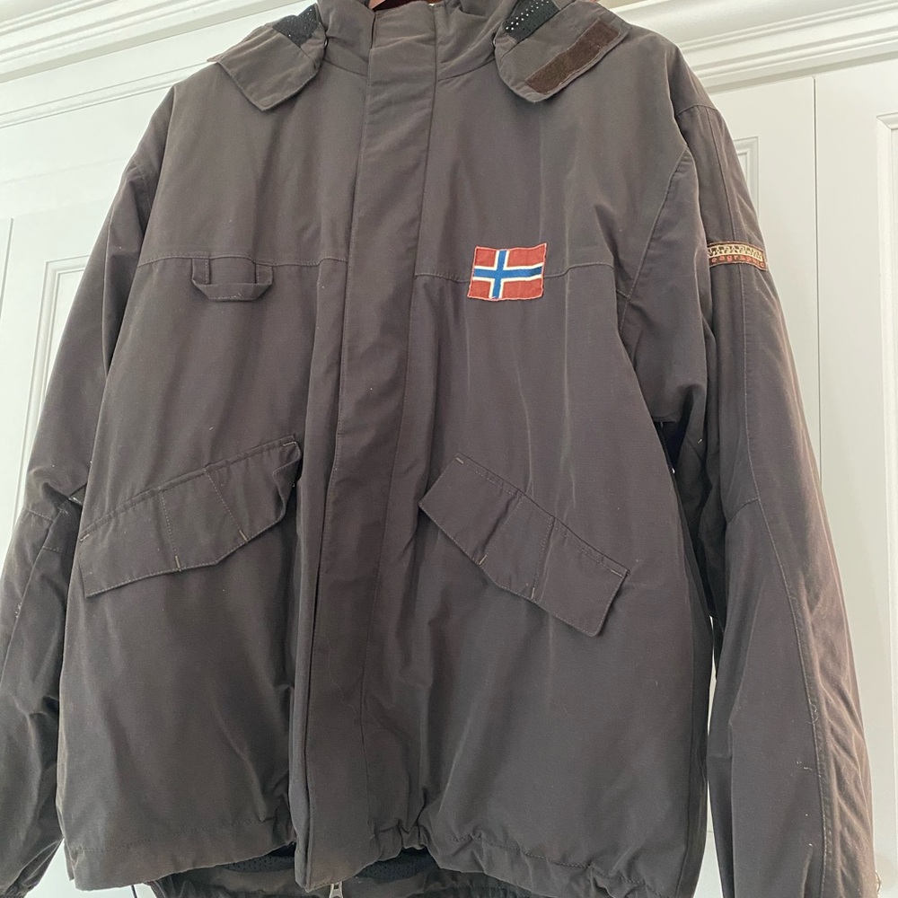 Napapijri Black Ski & Snowboard Jacket